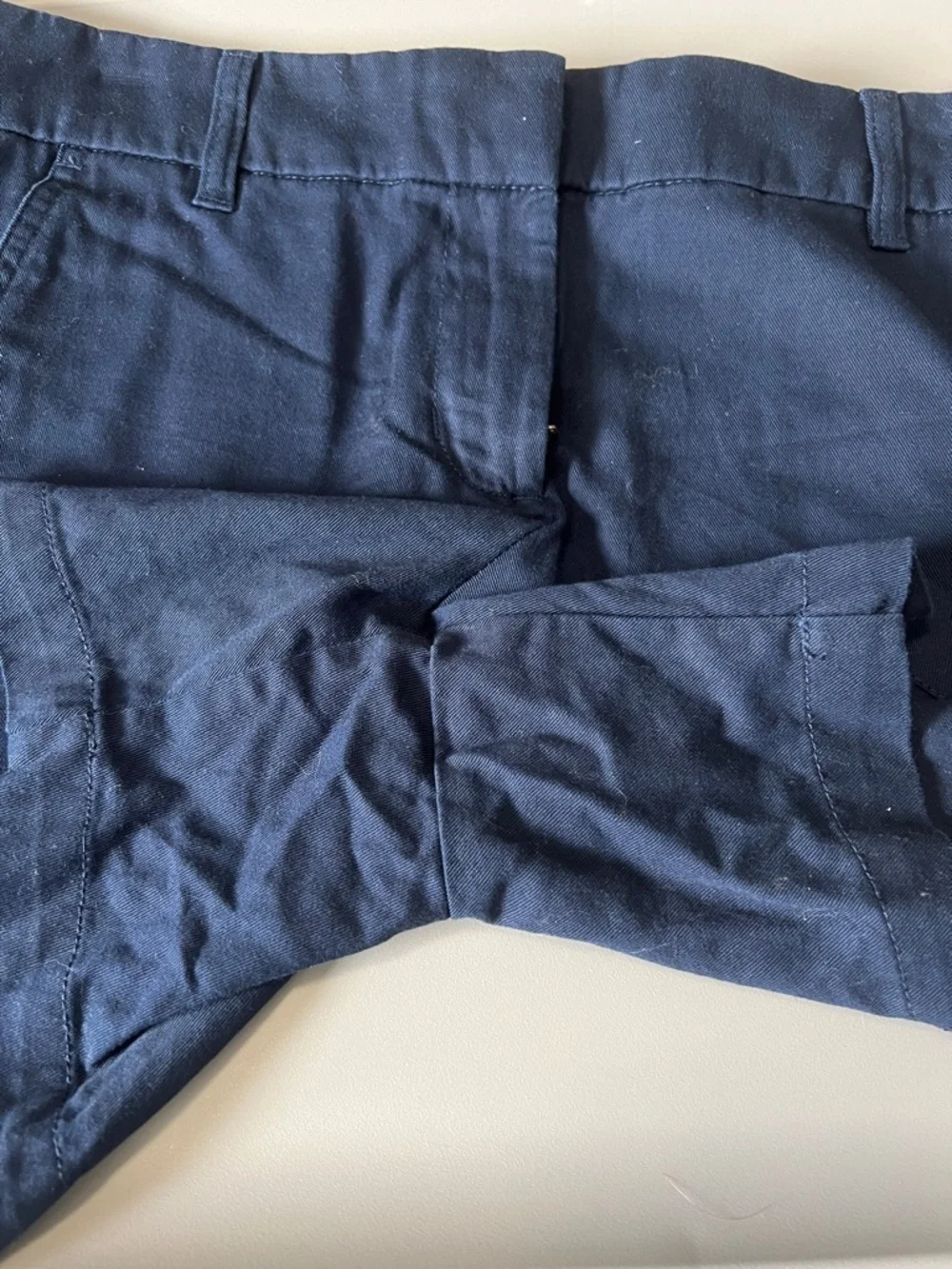JCrew Cotton Chino Shot Blue Size 6